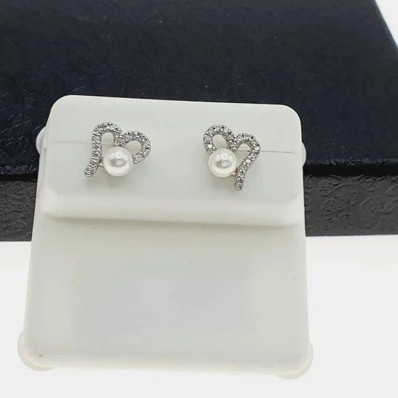 925 sterling silver luxury CZ earrings for women/girls, Best for RJUS2150 - Picture 7 of 11